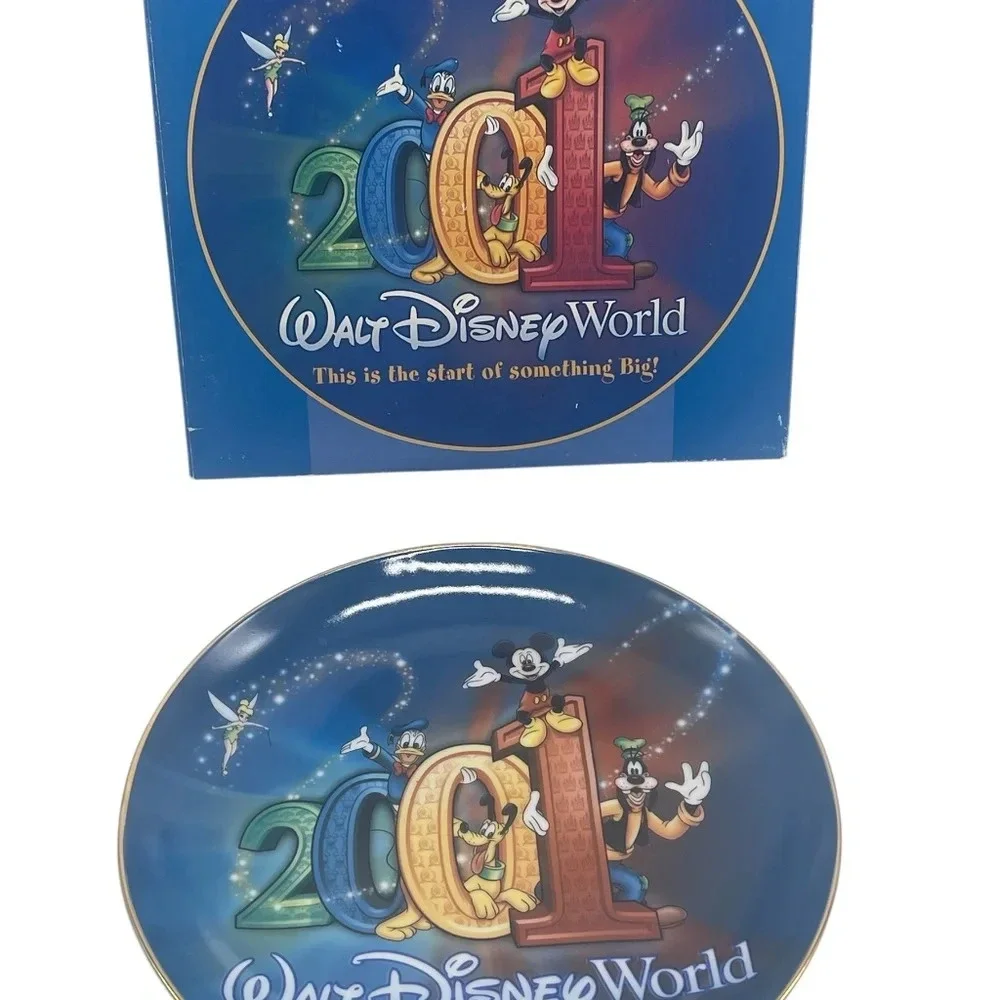Walt Disney World 2001 Collector Plate This Is the Start of Something Big!